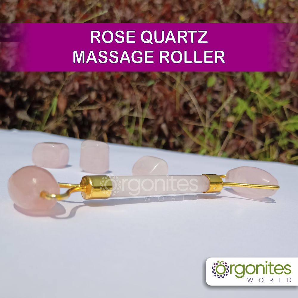 Rose Quartz Face Massage roller