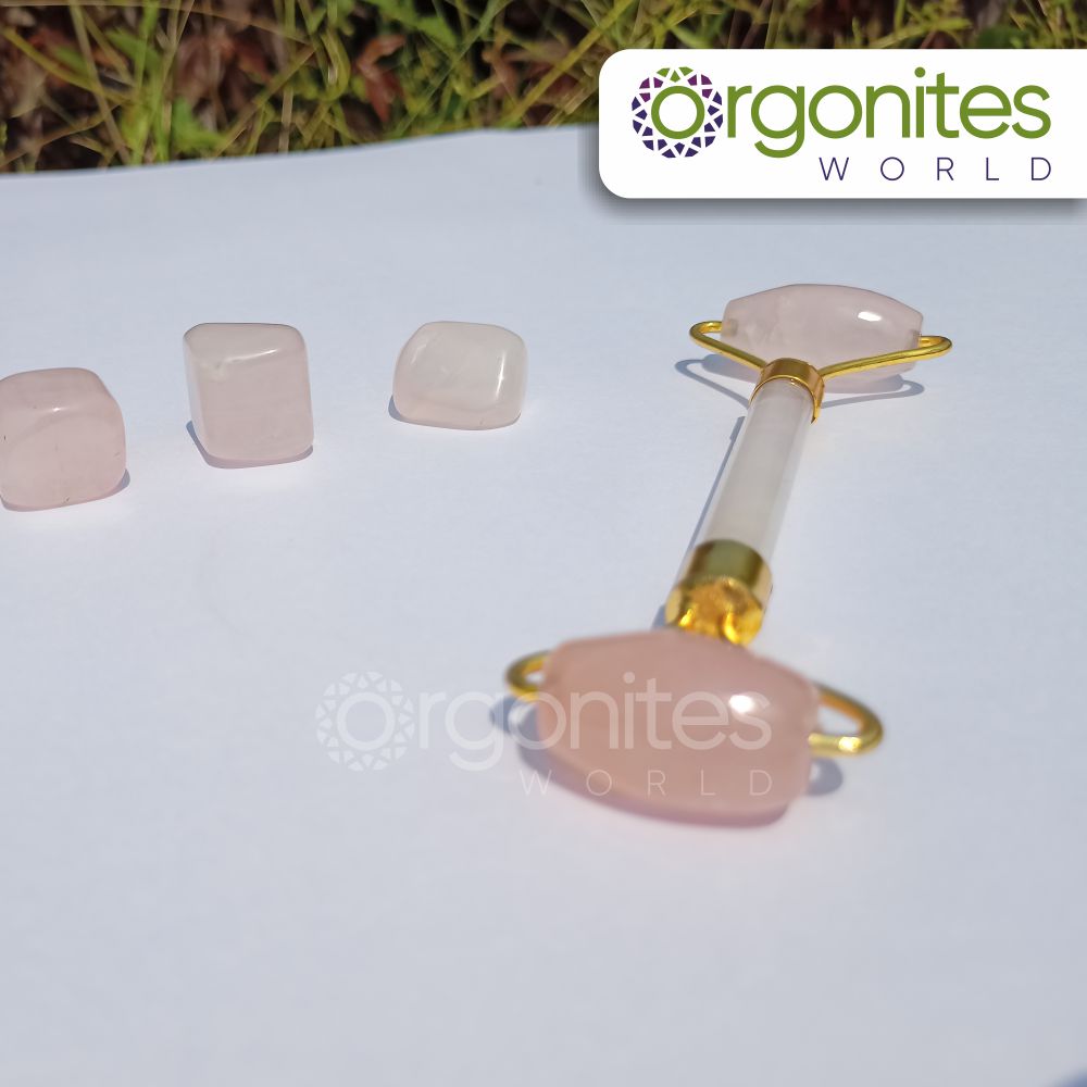 Rose Quartz Face Massage roller