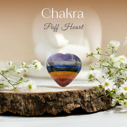 Chakra Puff Heart