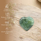 Prehnite Puff Heart