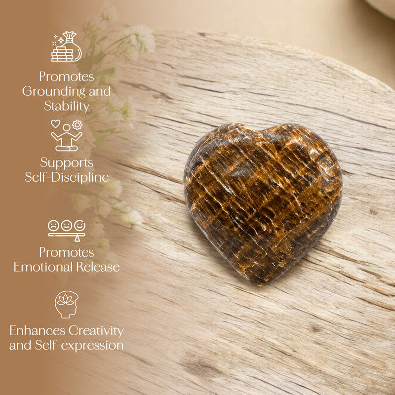 Aragonite Puff Heart