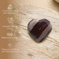 Narmada Shiva Lingam Puff Heart