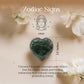 Chrome Diopside Puff Heart