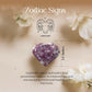 Lepidolite Puff Heart