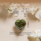 Dragon Bloodstone Puff Heart