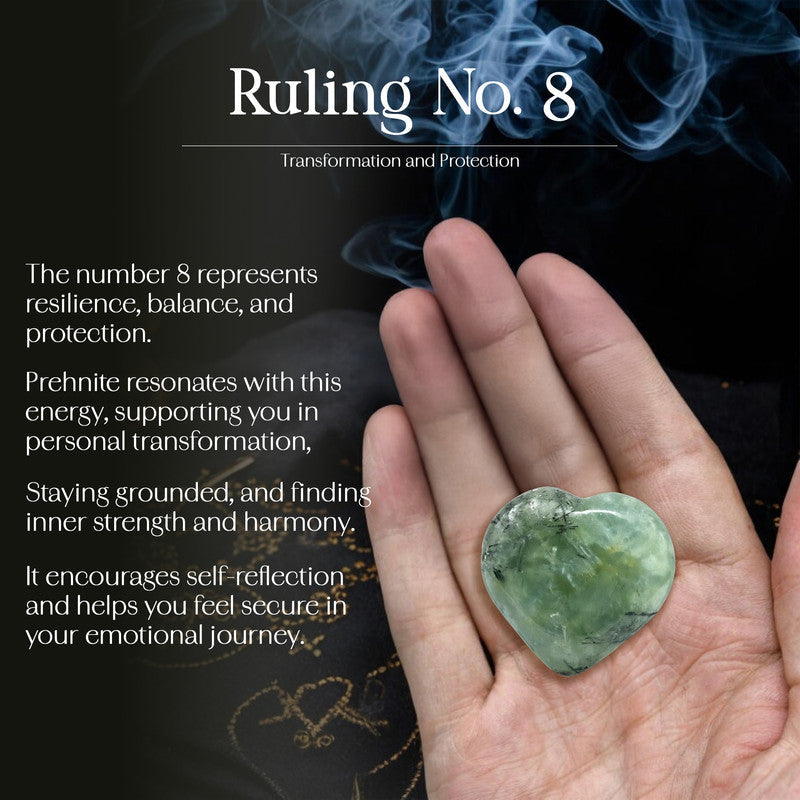 Prehnite Puff Heart