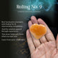 Red Aventurine Puff Heart