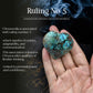 Chrysocolla Puff Heart