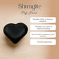 Shungite Puff Heart
