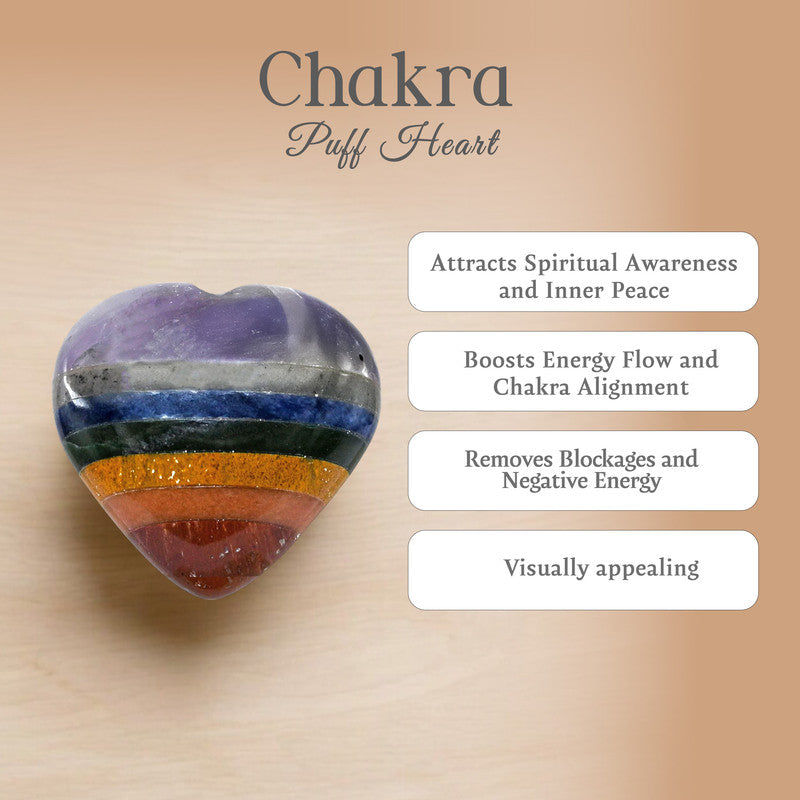 Chakra Puff Heart