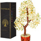 Green Jade Golden Wire Crystal Tree – 10-12 Inch