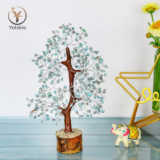 Larimar Crystal Tree