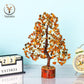 Tiger Eye Golden Wire Crystal Tree – 10-12 Inch