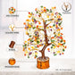 7 Chakra Golden Wire Crystal Tree – 10-12 Inch
