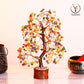 7 Chakra Golden Wire Crystal Tree – 10-12 Inch