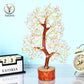 Clear Quartz Crystal Tree Golden Wire