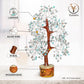 Larimar Crystal Tree (Silver Wire) – 10-12 Inch