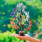 Seven Chakra Silver Wire Crystal Tree – 10-12 Inch