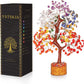 Seven Chakra Silver Wire Crystal Tree – 10-12 Inch