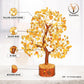 Yellow Aventurine Golden Wire Crystal Tree – 10-12 Inch