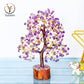 Amethyst Crystal Tree (Golden Wire) 10 - 12 Inch