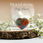 Bloodstone Puff Heart