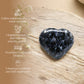 Indigo Gabbro Puff Heart