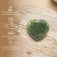 Yellow Aquamarine Puff Heart