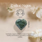 Kambaba Jasper Puff Heart