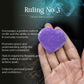 Stichtite Puff Heart