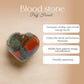 Bloodstone Puff Heart