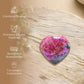 Cobalt Calcite Puff Heart
