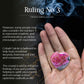 Cobalt Calcite Puff Heart