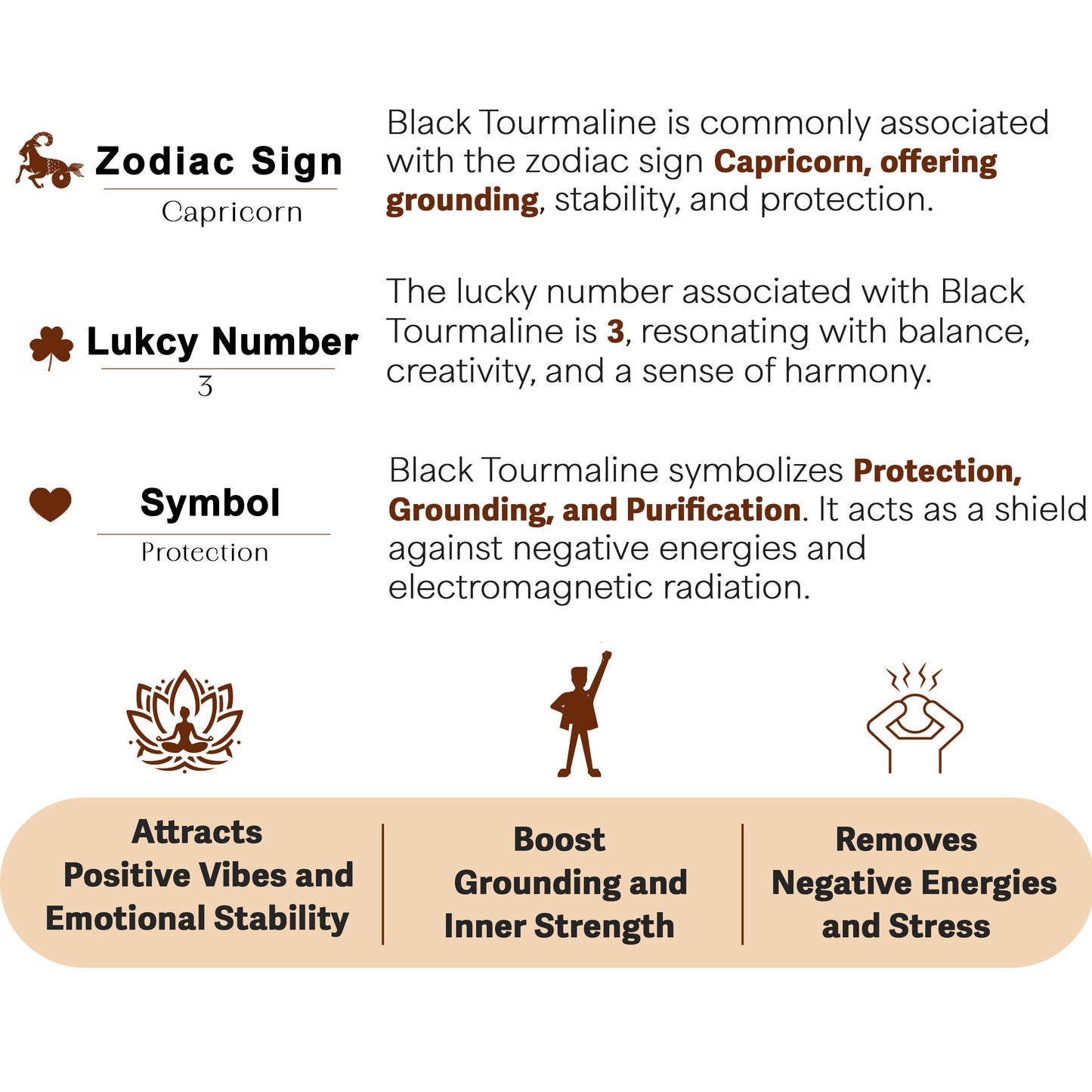 Black Tourmaline and Selenite Orgone Pyramid For Positivity