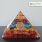 Seven Chakra Gemstone Pyramid