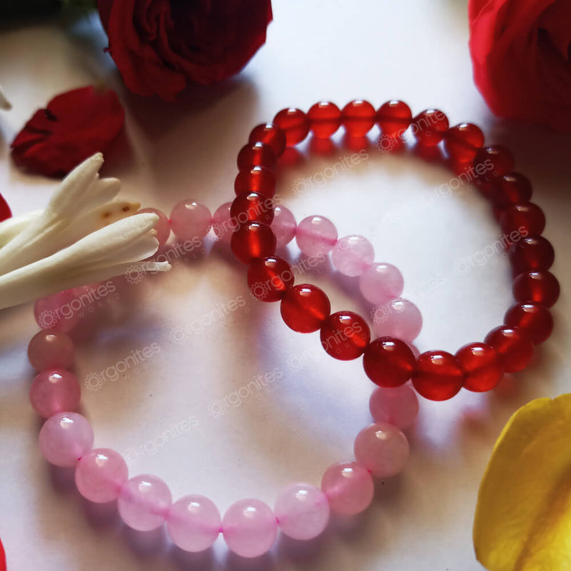 Rose Quartz 7 Chakra Bracelet at Rs 300/piece | Gemstone Bracelets in  Indore | ID: 26092358091