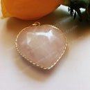 Rose Quartz Crystal Necklace