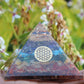 Seven Chakra Gemstone Pyramid