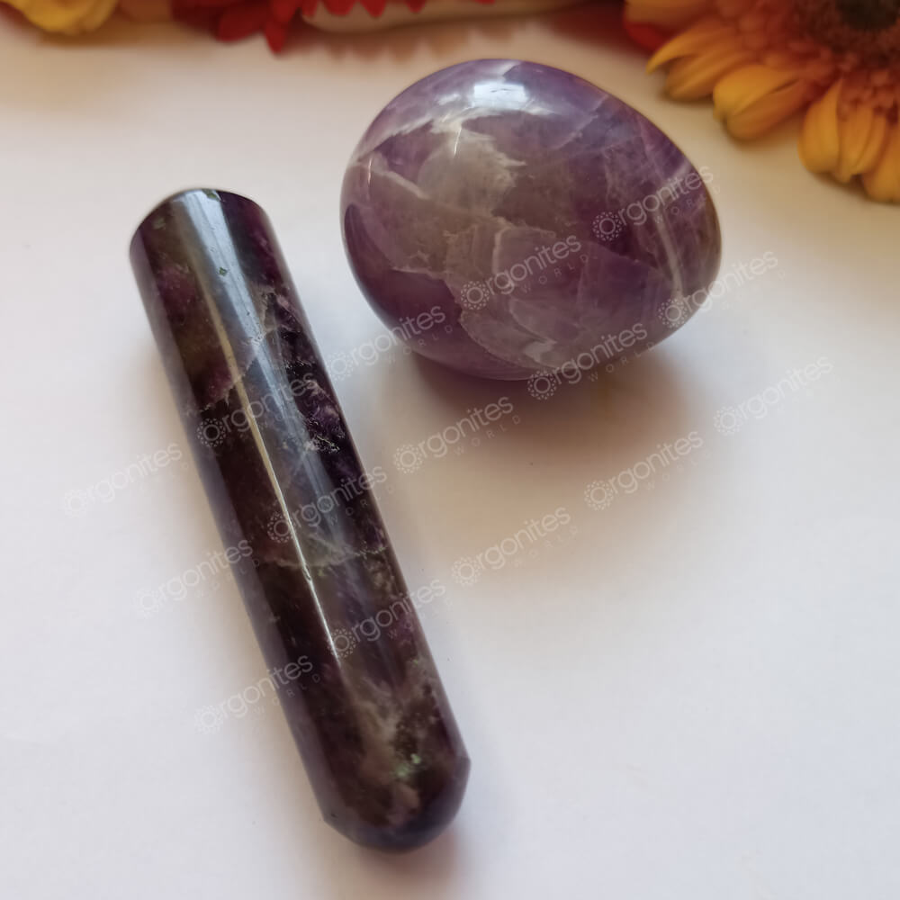 Amethyst Yoni Egg and Wand